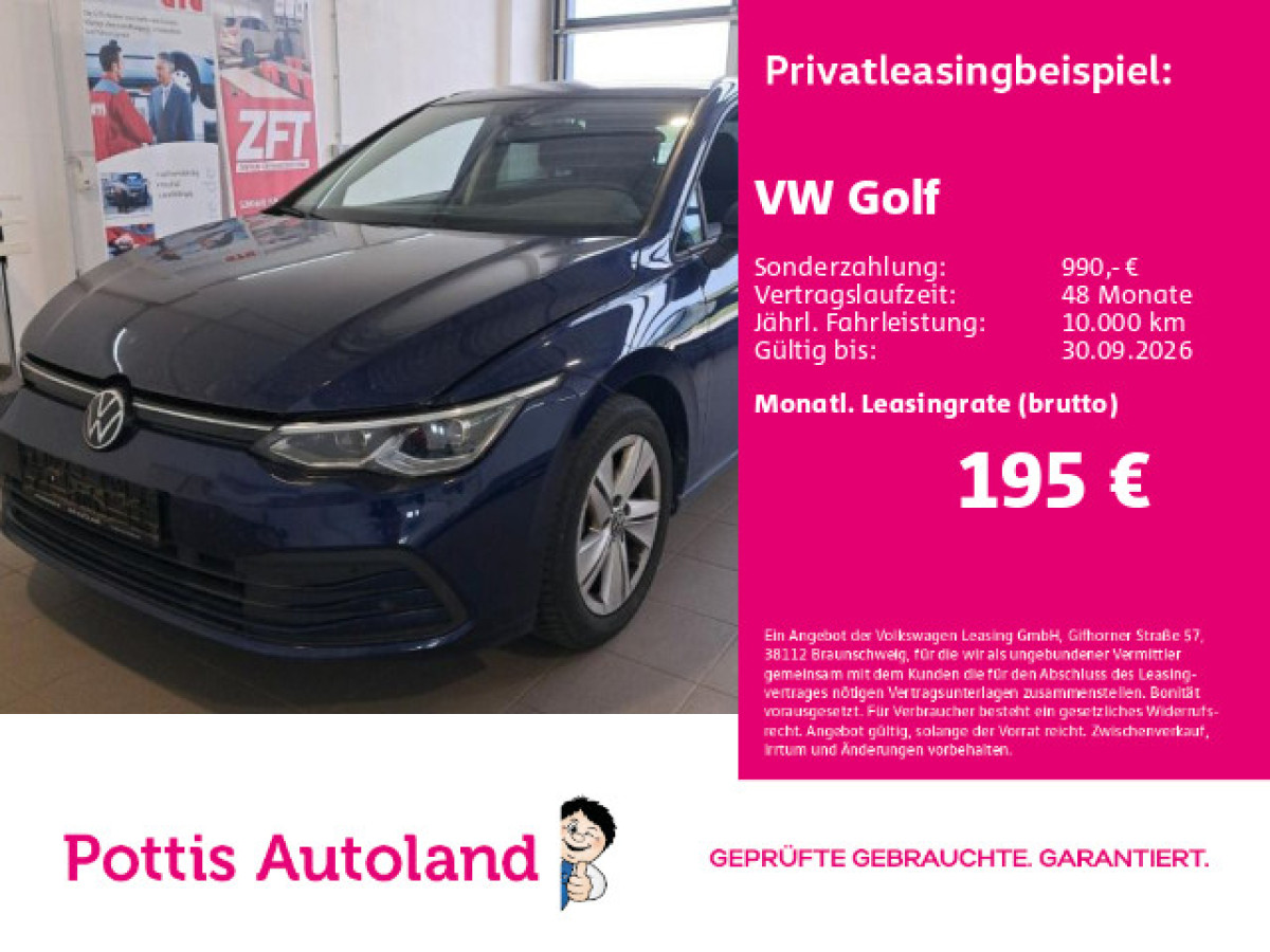 Thumb 0: Volkswagen Golf 1.5 TSI LIFE STDHZG NAVI AHK KAMERA