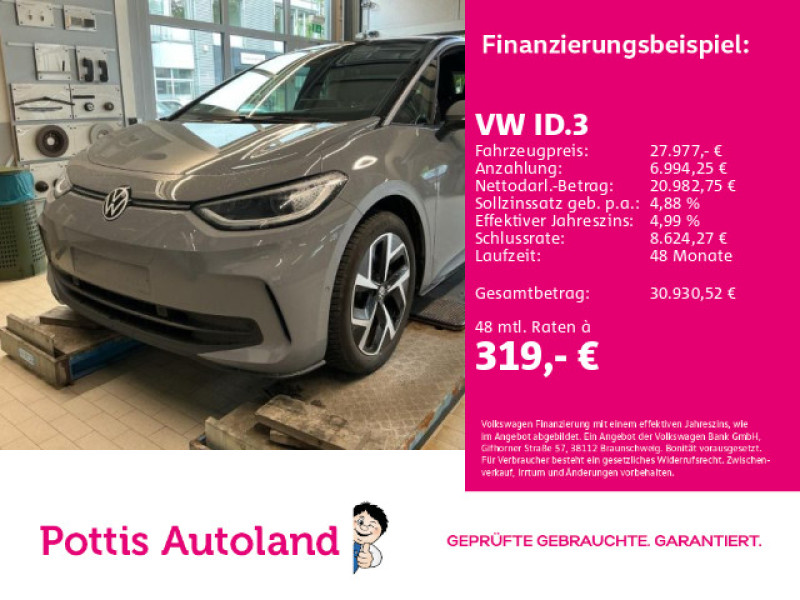 Bild 0: Volkswagen ID.3 PRO MOVE PANO NAVI KAMERA IQ.LIGHT