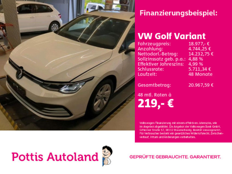 Bild 0: Volkswagen Golf Variant 1.0 TSI LIFE NAVI KAMERA KLIMA PDC