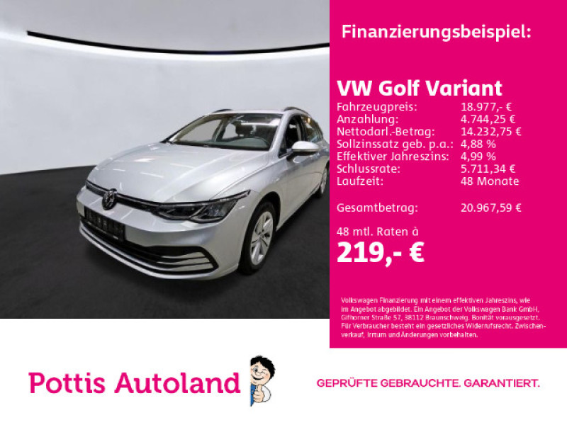Bild 0: Volkswagen Golf Variant 2.0 TDI LIFE NAVI KLIMA PDC SHZG