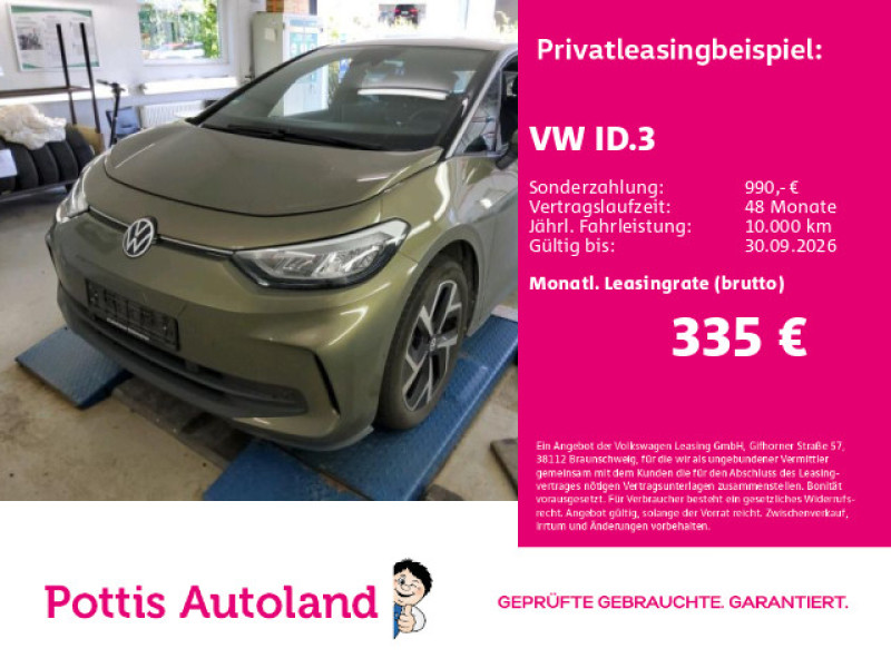 Bild 0: Volkswagen ID.3 PRO MOVE KAMERA NAVI SITZHZG PDC LED