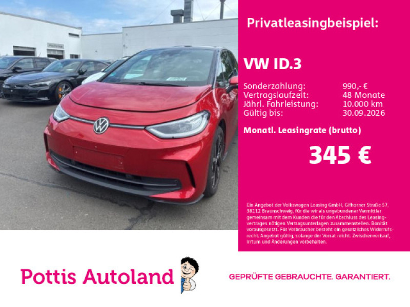 Bild 0: Volkswagen ID.3 PRO MOVE NAVI IQ.LIGHT KAMERA SITZHZG