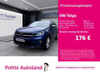 Volkswagen Taigo 1.0 TSI GOAL NAVI KAMERA KLIMA SHZG