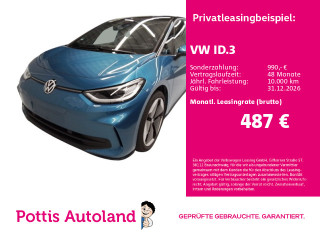 Volkswagen ID.3 PRO S ENERGY NAVI IQ.LIGHT PDC SITZHZG