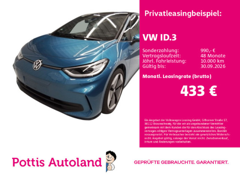 Bild 0: Volkswagen ID.3 PRO S ENERGY NAVI IQ.LIGHT PDC SITZHZG