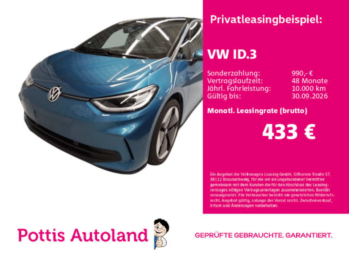 Thumb 0: Volkswagen ID.3 PRO S ENERGY NAVI IQ.LIGHT PDC SITZHZG