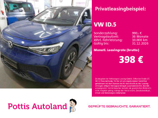 Volkswagen ID.5 PRO NAVI KAMERA SITZHZG PDC LED