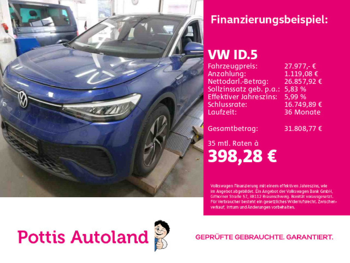 Thumb 0: Volkswagen ID.5 PRO NAVI KAMERA SITZHZG PDC LED