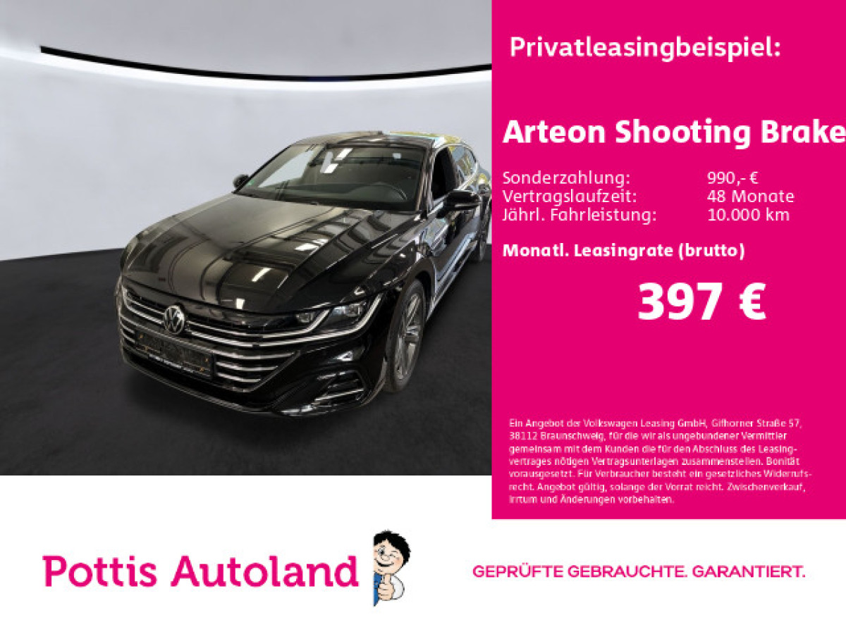 Thumb 0: Volkswagen Arteon Shooting Brake 2.0 TDI DSG R-LINE AHK KAMERA NAVI PDC