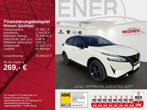 Ansicht 2 - Gebrauchtwagen Fahrzeug, Modell Qashqai der Marke Nissan von Verkäufer Wegener Automobile GmbH - Filiale Potsdam