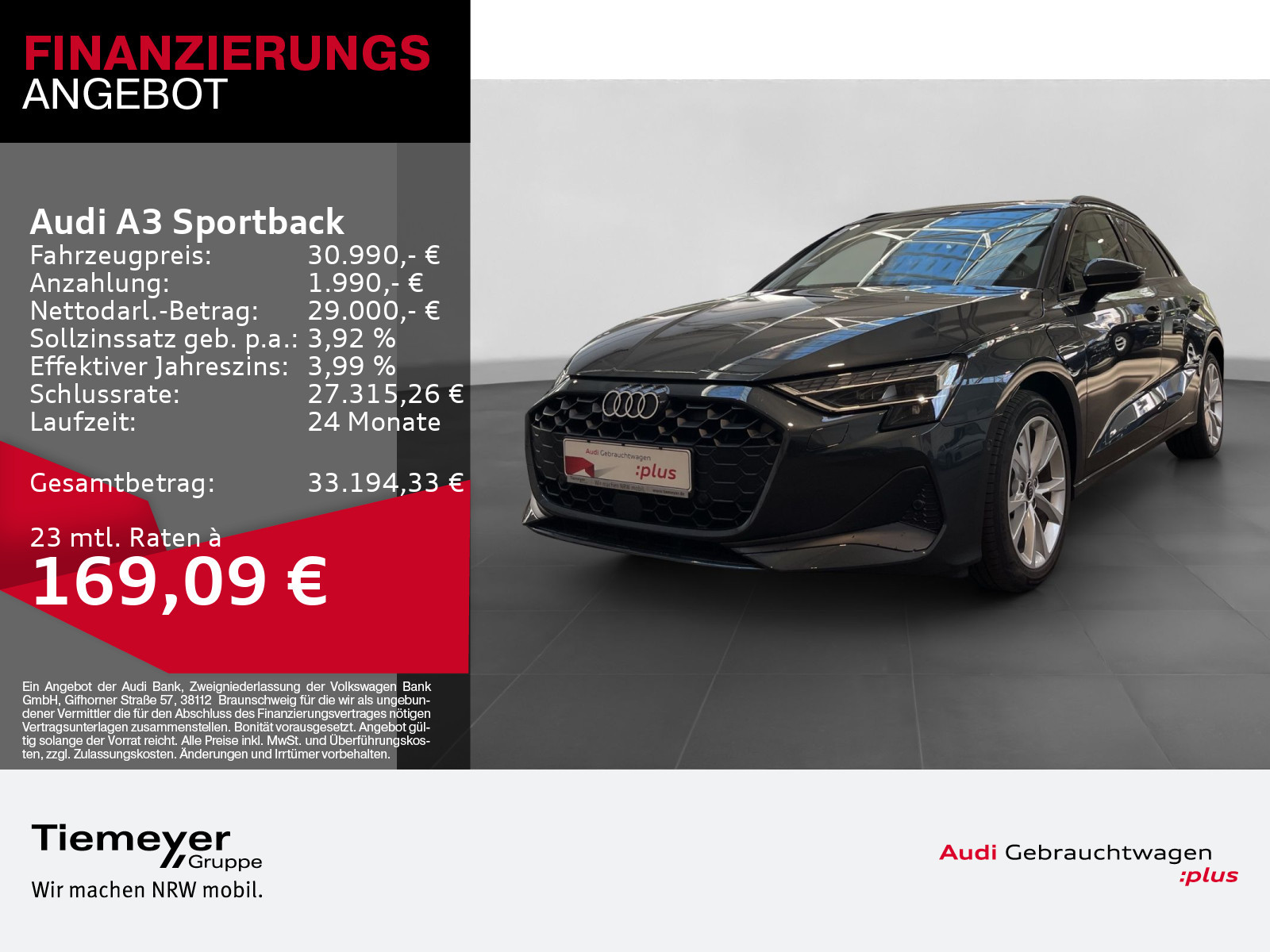 Audi A3 Sportback 40 Audi A3 Sportback 40