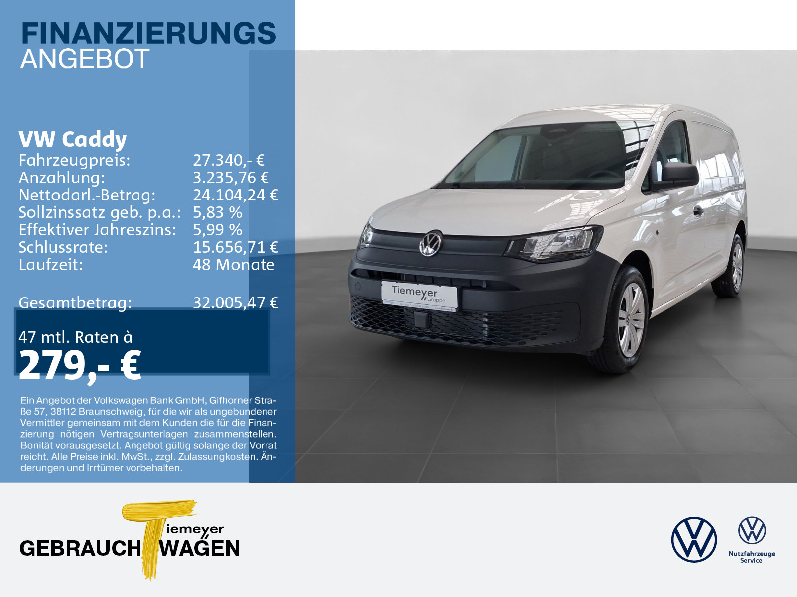 Volkswagen Caddy Cargo 1.5