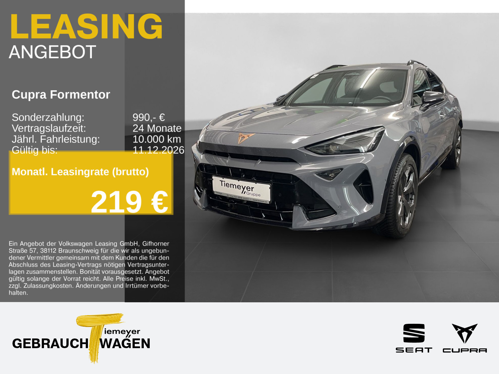 Cupra Formentor 1.5 eTSI Cupra Formentor 1.5 eTSI