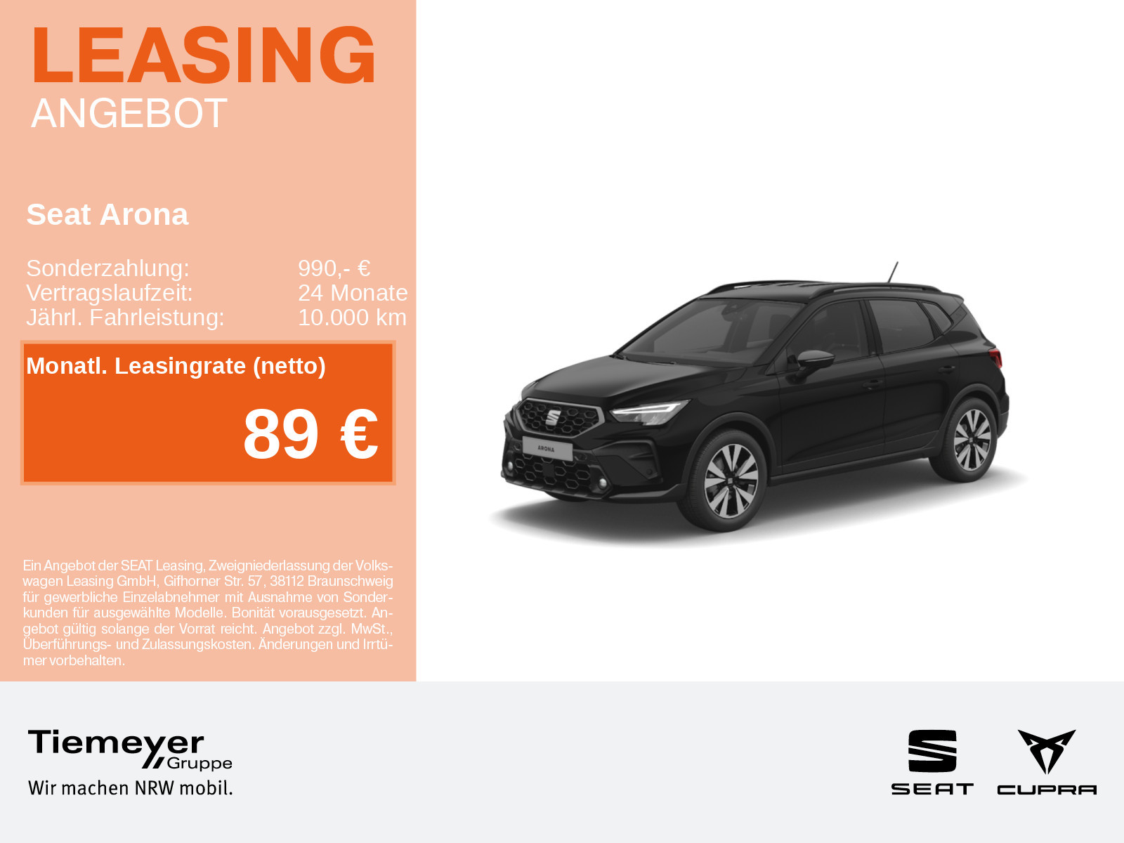 Seat Arona 1.0 TSI Seat Arona 1.0 TSI