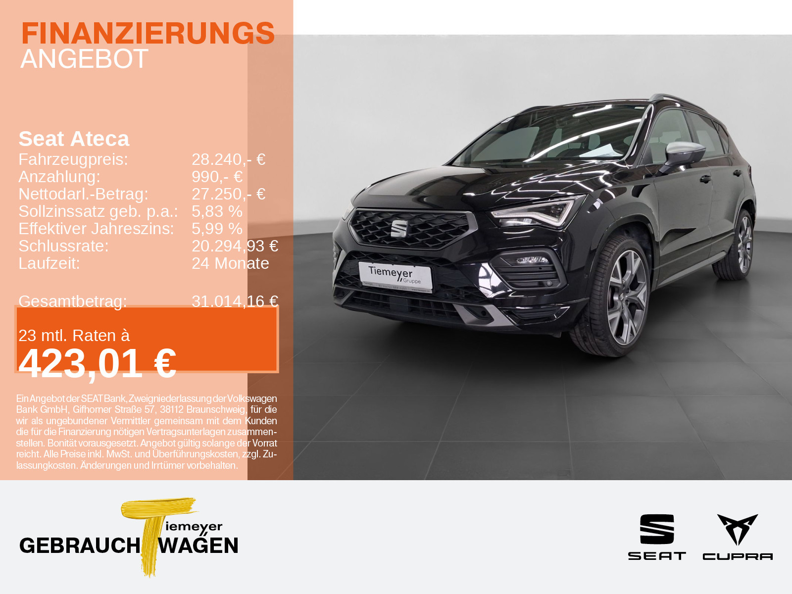 Seat Ateca 2.0 TSI Seat Ateca 2.0 TSI