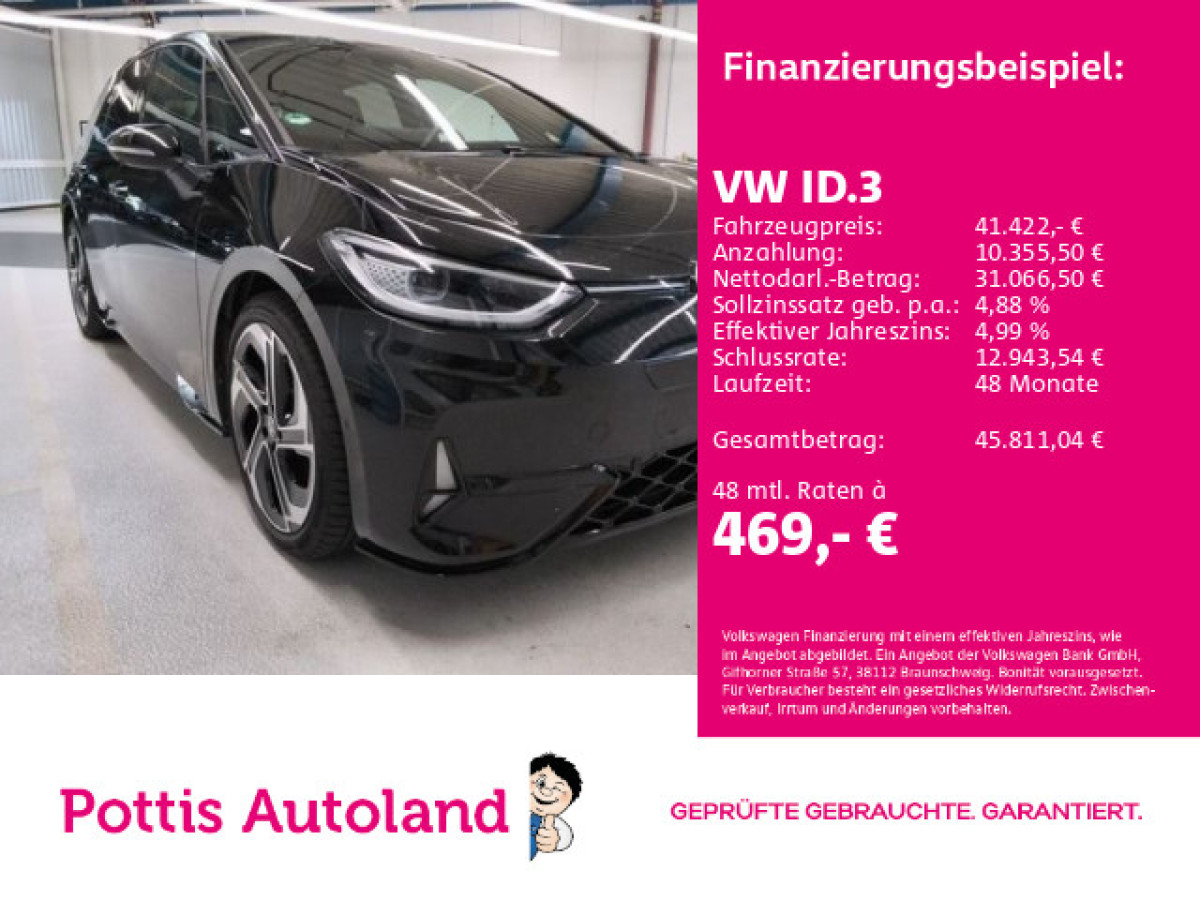 Thumb 0: Volkswagen ID.3 GTX NAVI KAMERA PDC LED SHZG