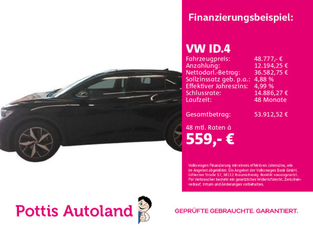 Thumb 0: Volkswagen ID.4 4M GTX NAVI AHK PANO KAMERA