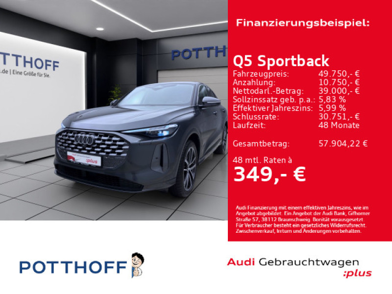 Bild 0: Audi Q5 Sportback 2.0 TDI Q ADVANCED NAVI eKLAPPE AHK