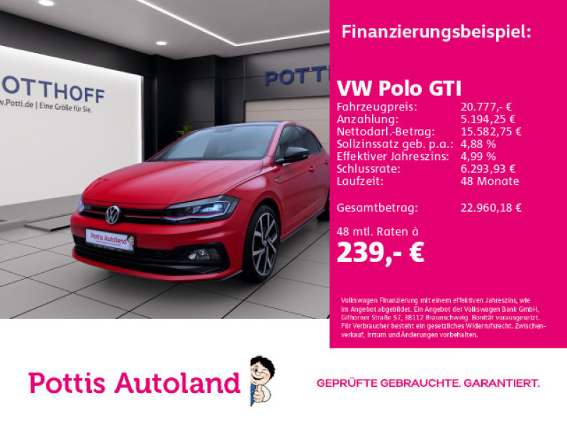 Bild 0: Volkswagen Polo GTI NAVI KAMERA SITZHZG PDC LM18