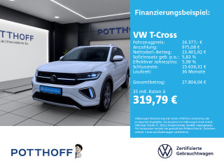 Volkswagen T-Cross 1.0 TSI DSG R-LINE AHK KAMERA IQ.LIGHT PDC