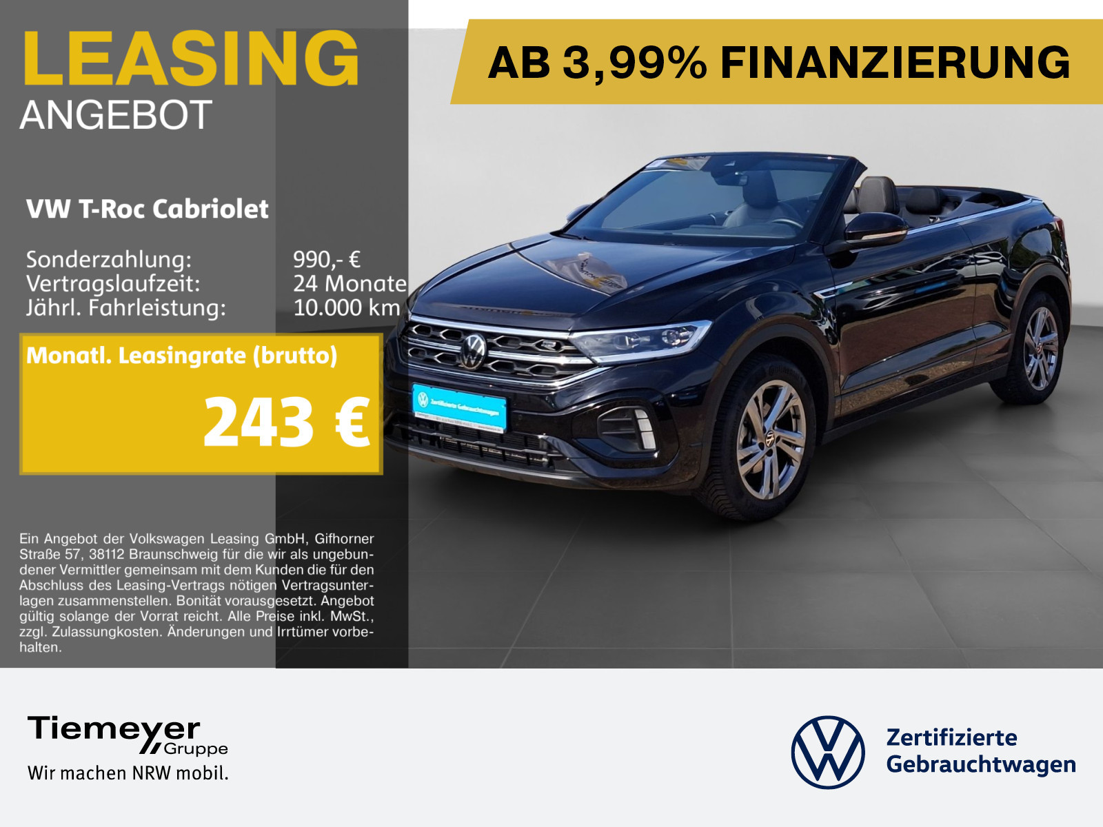 Volkswagen T-Roc Cabriolet 1.5 Volkswagen T-Roc Cabriolet 1.5