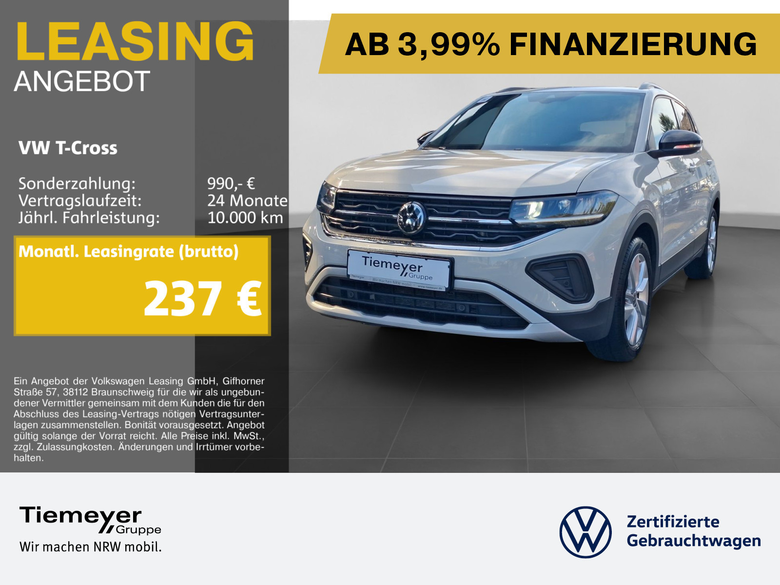 Volkswagen T-Cross 1.0 TSI Volkswagen T-Cross 1.0 TSI
