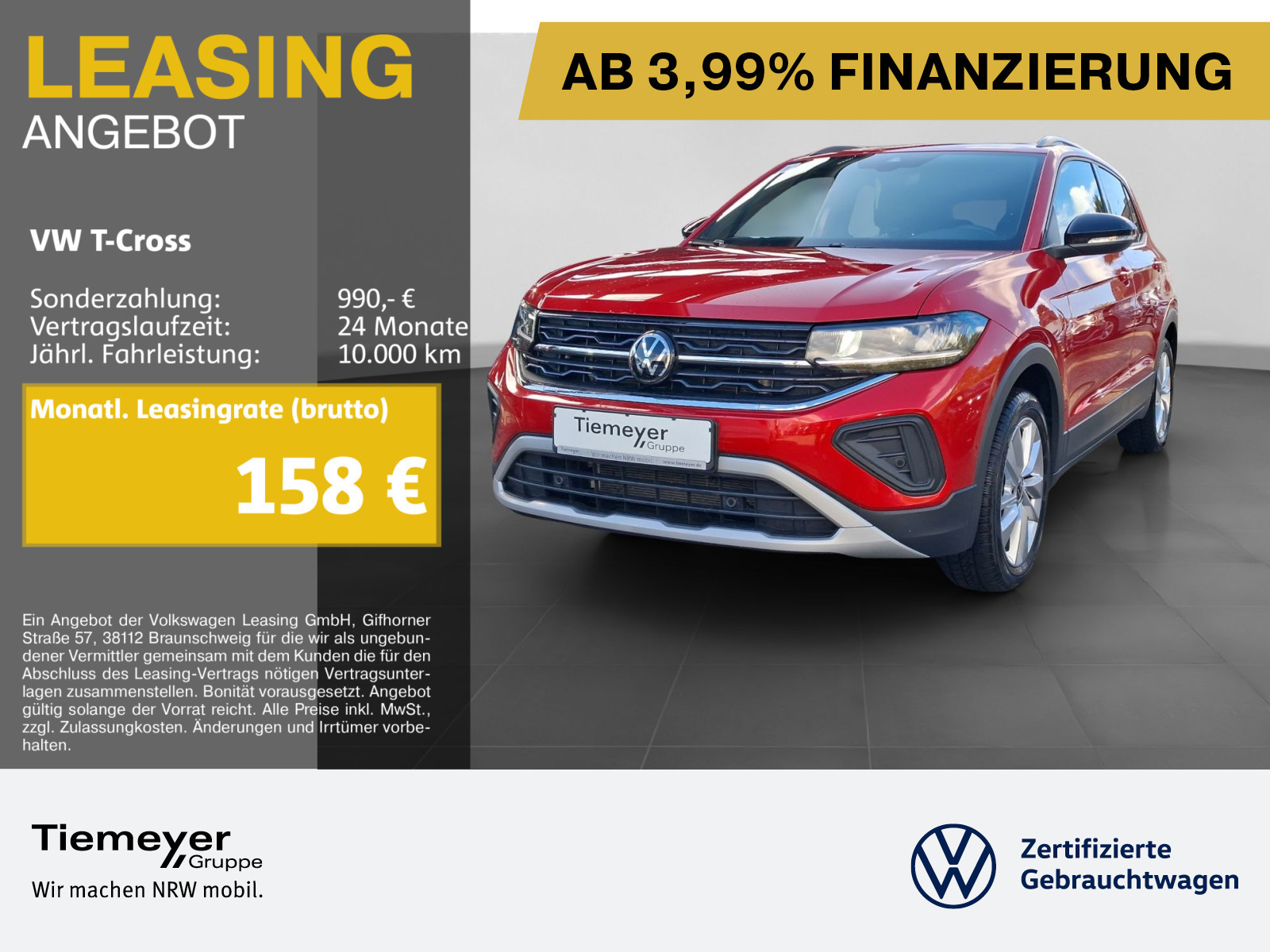 Volkswagen T-Cross 1.0 TSI