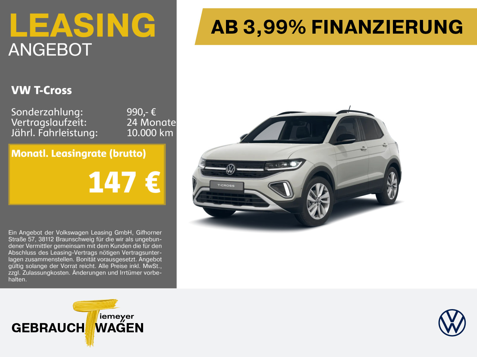 Volkswagen T-Cross 1.0 TSI Volkswagen T-Cross 1.0 TSI