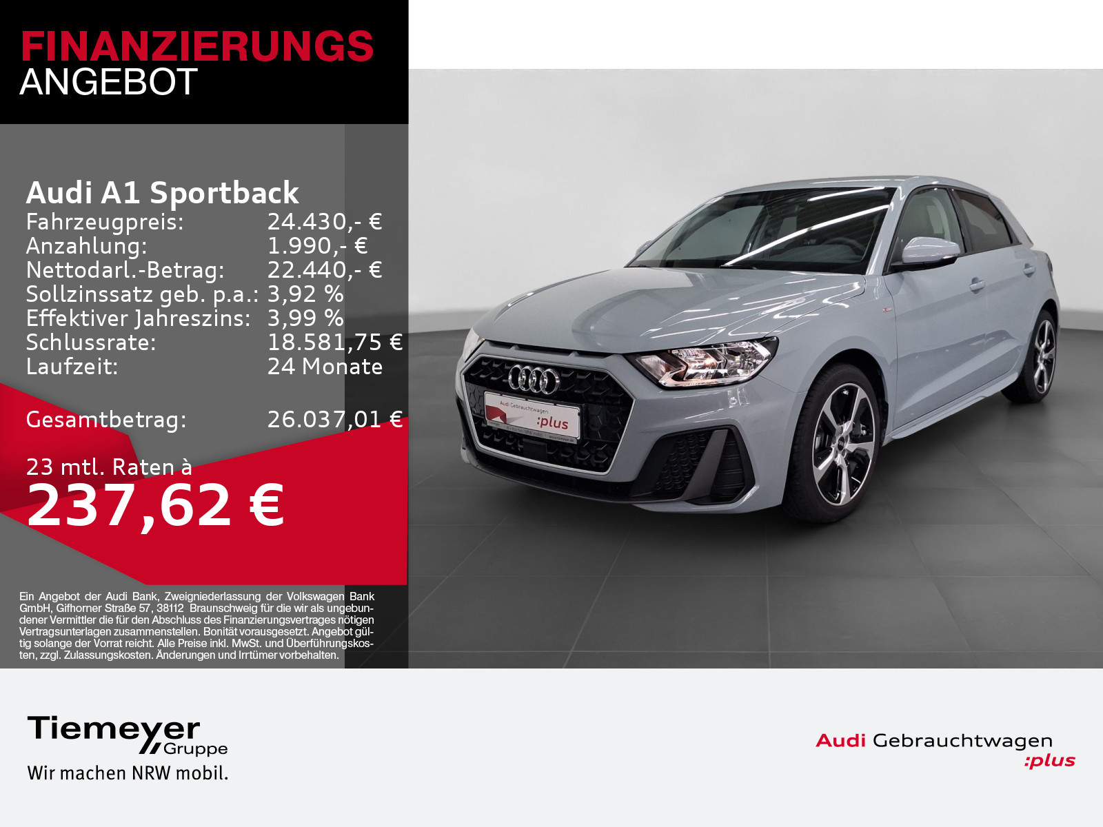 Audi A1 Sportback 25 Audi A1 Sportback 25