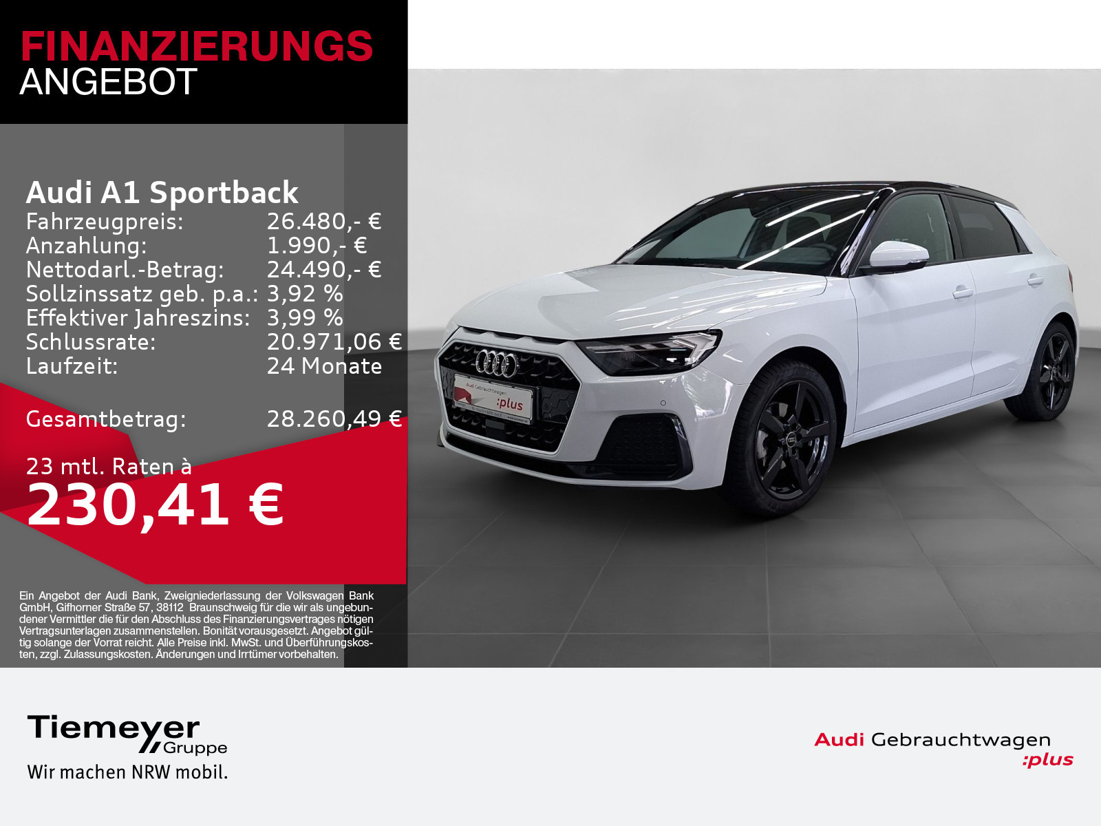Audi A1 Sportback 30 Audi A1 Sportback 30