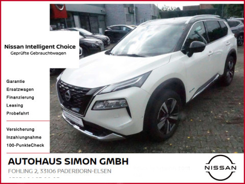 Automodell: X-Trail in der Farbe weiß