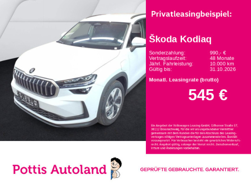 Bild 0: Škoda Kodiaq 1.5 TSI iV DSG SELECTION AHK NAVI KAMERA HuD