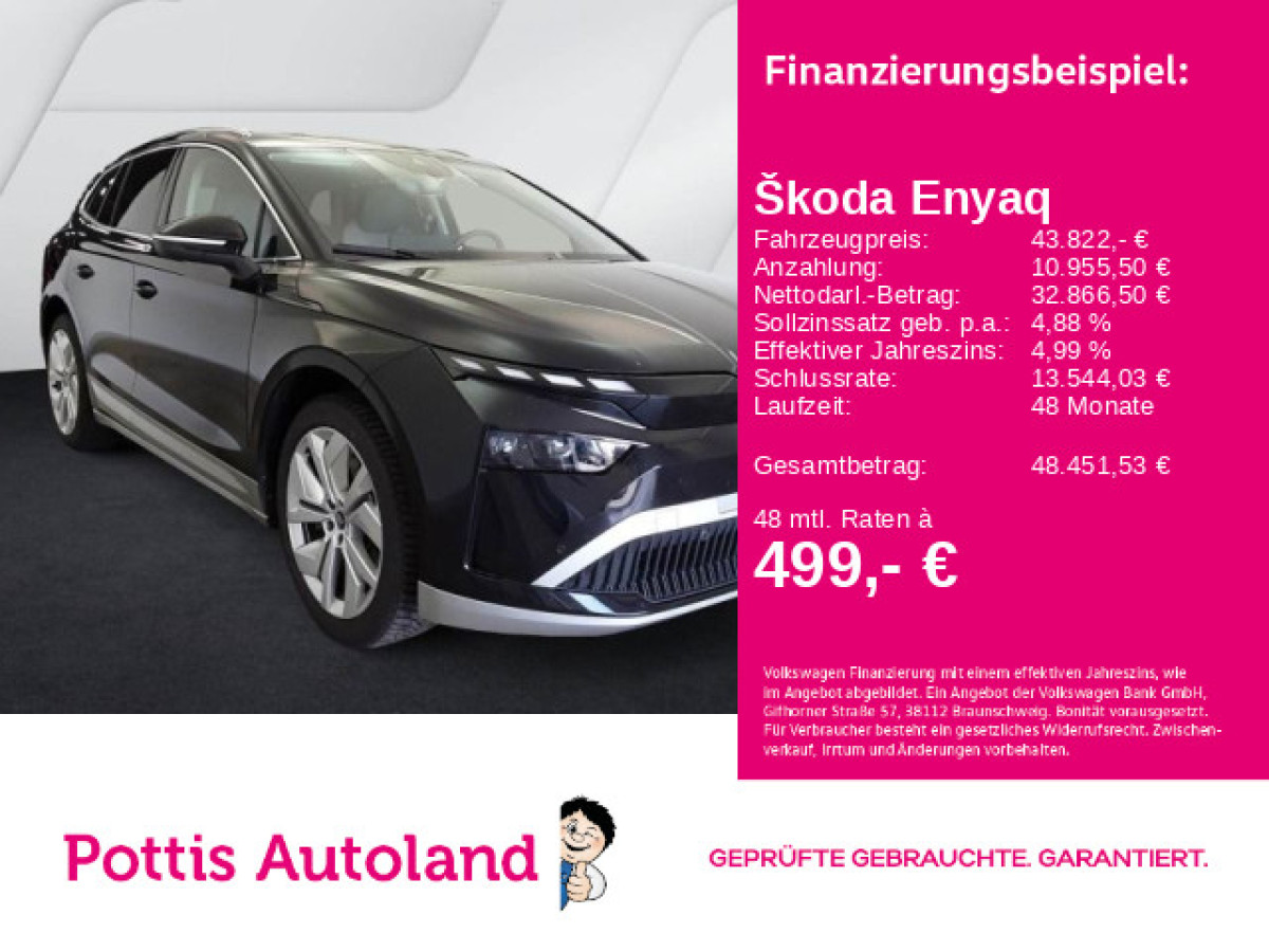 Thumb 0: Škoda Enyaq 85 LOFT PANO AHK NAVI SITZHZG
