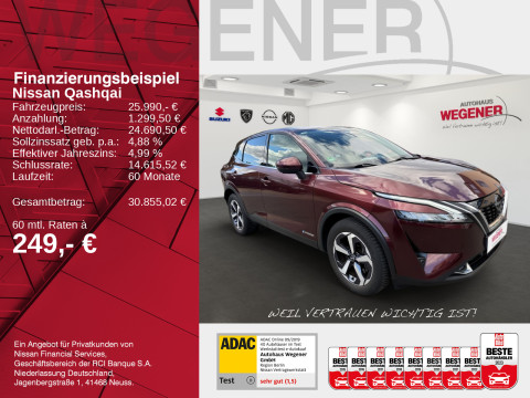 Ansicht 2 - Gebrauchtwagen Fahrzeug, Modell Qashqai der Marke Nissan von Verkäufer Wegener Automobile GmbH - Filiale Potsdam
