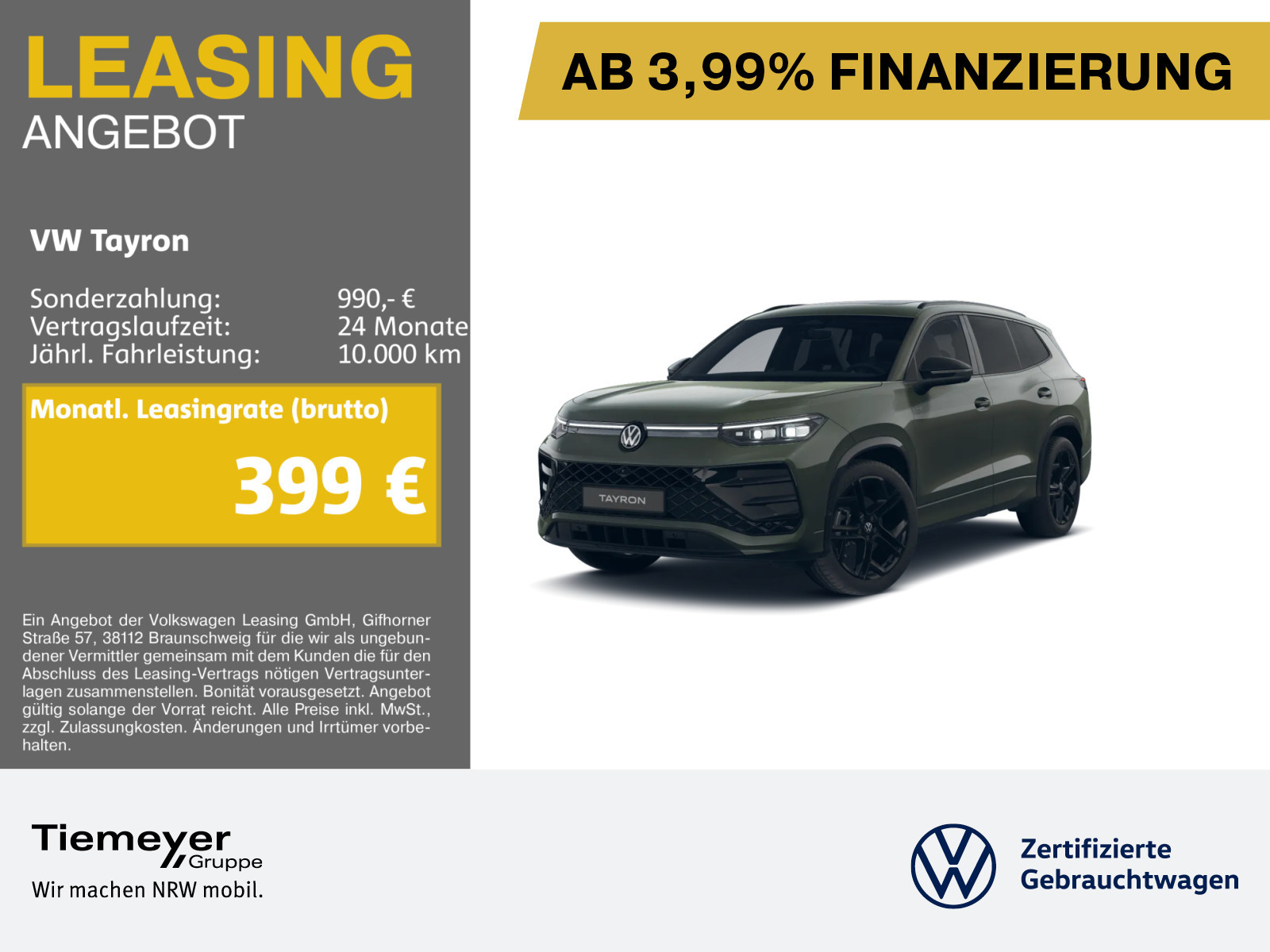 Volkswagen Tayron 2.0 TDI Volkswagen Tayron 2.0 TDI