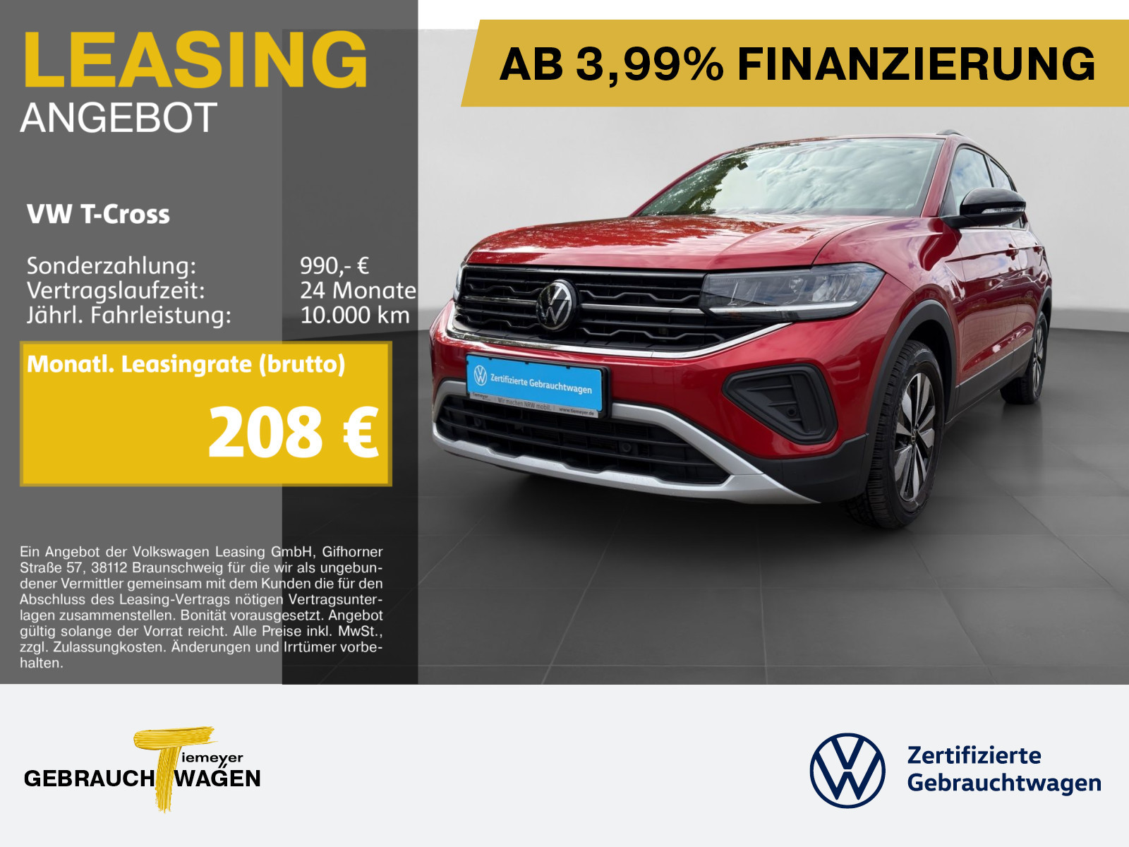 Volkswagen T-Cross 1.0 TSI Volkswagen T-Cross 1.0 TSI