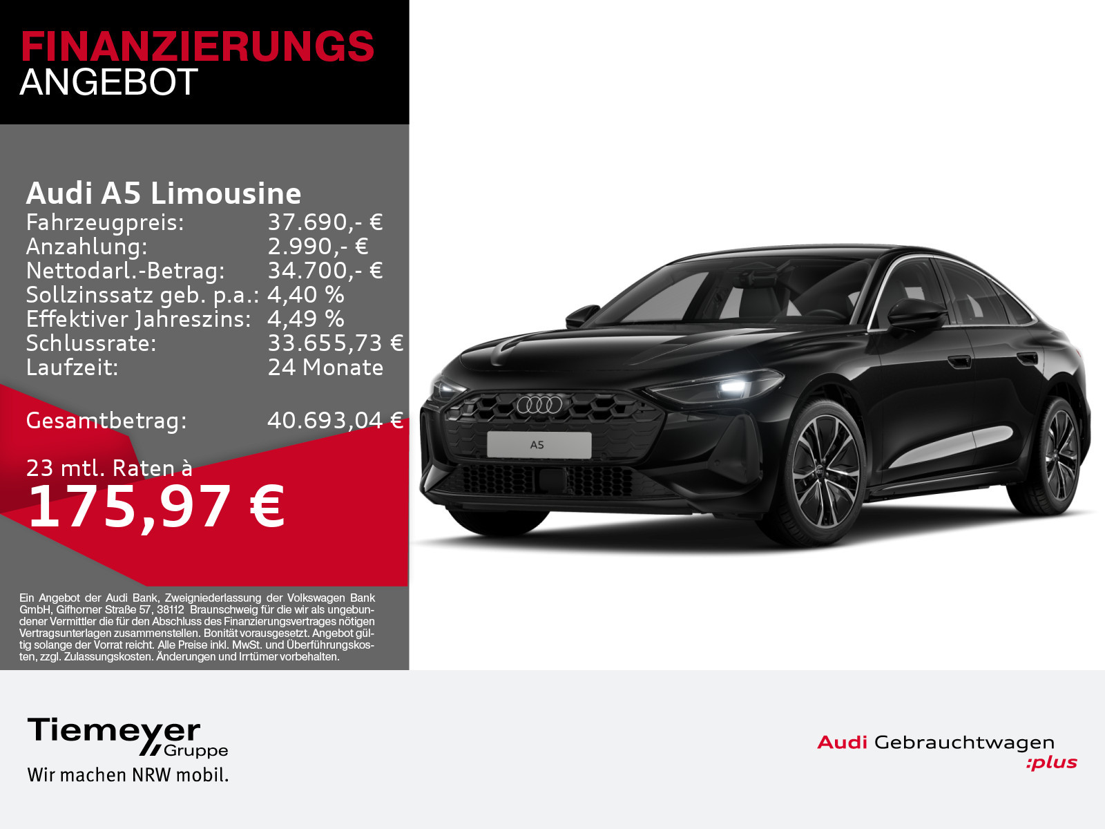 Audi A5 Limousine TFSI