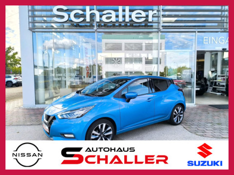 Automodell: Micra in der Farbe blau