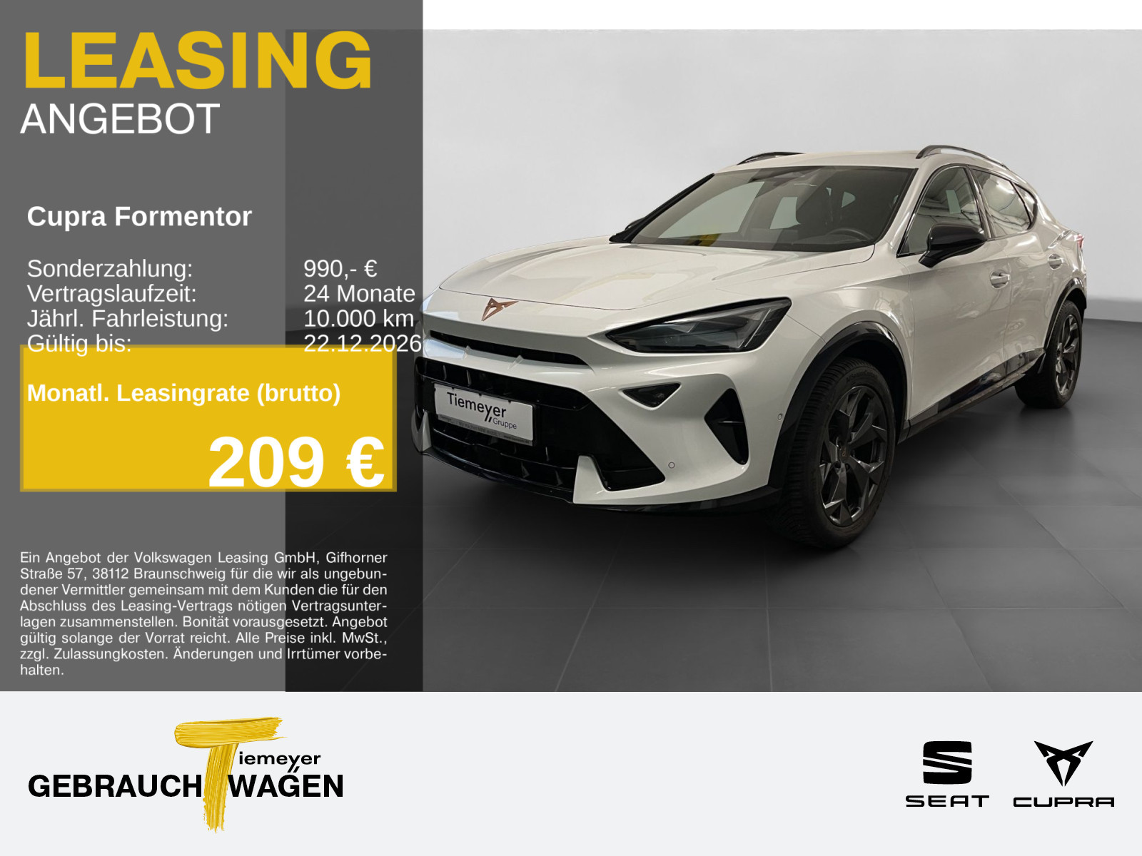 Cupra Formentor 1.5 eTSI Cupra Formentor 1.5 eTSI
