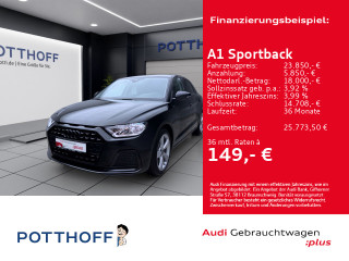 Audi A1 Sportback 30 TFSI ADVANCED PDC SITZHZG KLIMA LM17