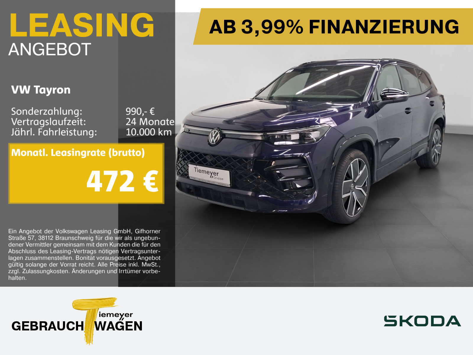 Volkswagen Tayron 2.0 TDI Volkswagen Tayron 2.0 TDI