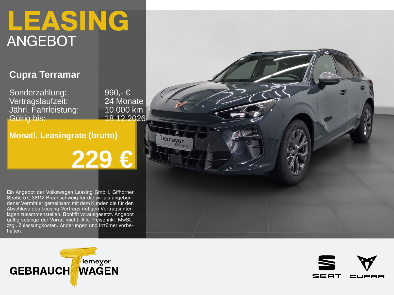 Cupra Terramar 2.0 TSI