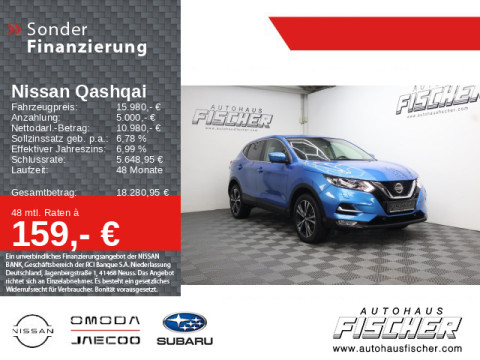 Automodell: Qashqai in der Farbe blau