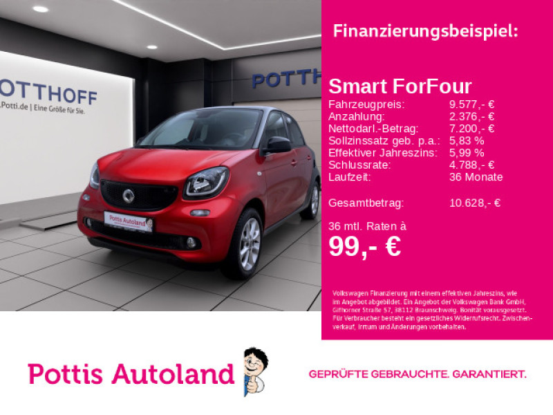 Bild 0: Smart forfour 1.0 SITZHZG KLIMA PDC