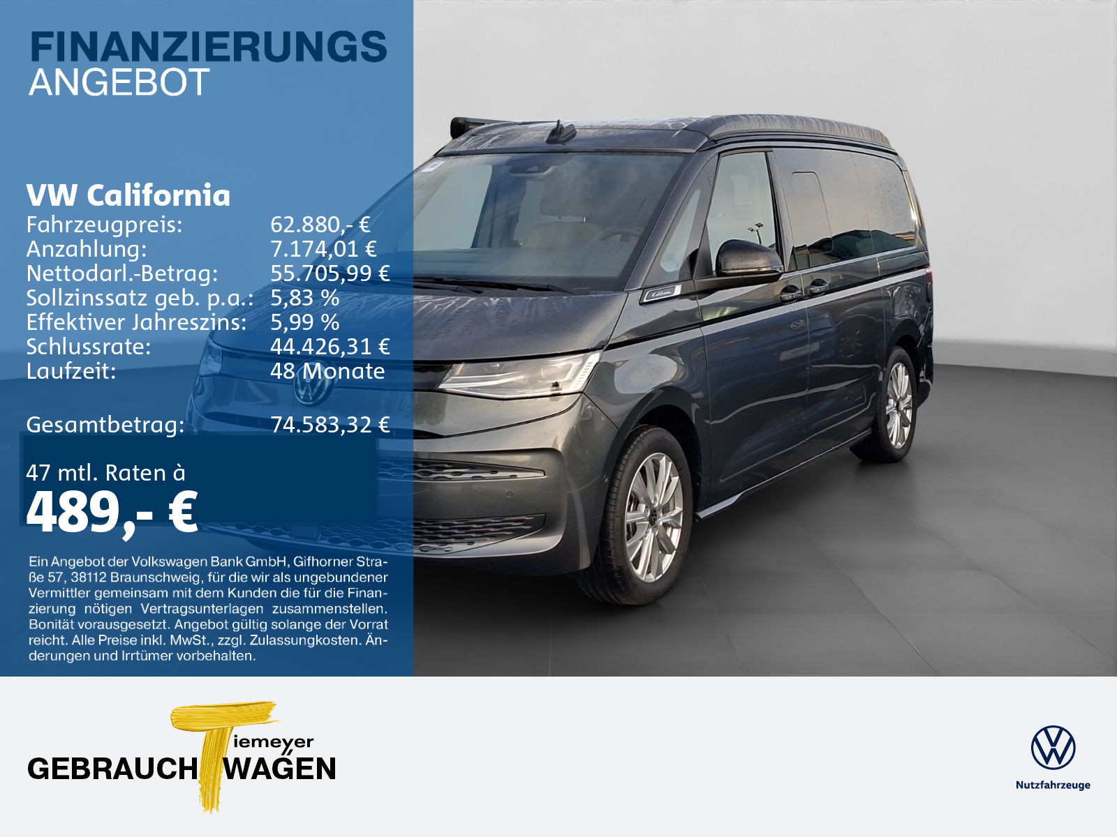 Volkswagen T7 California BEACH