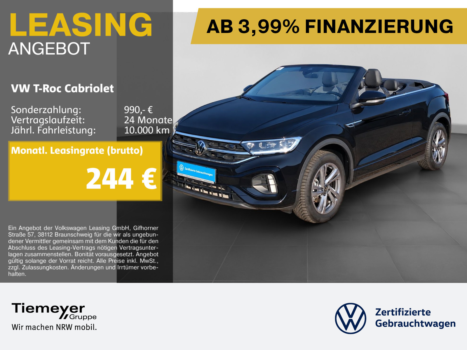 Volkswagen T-Roc Cabriolet 1.5