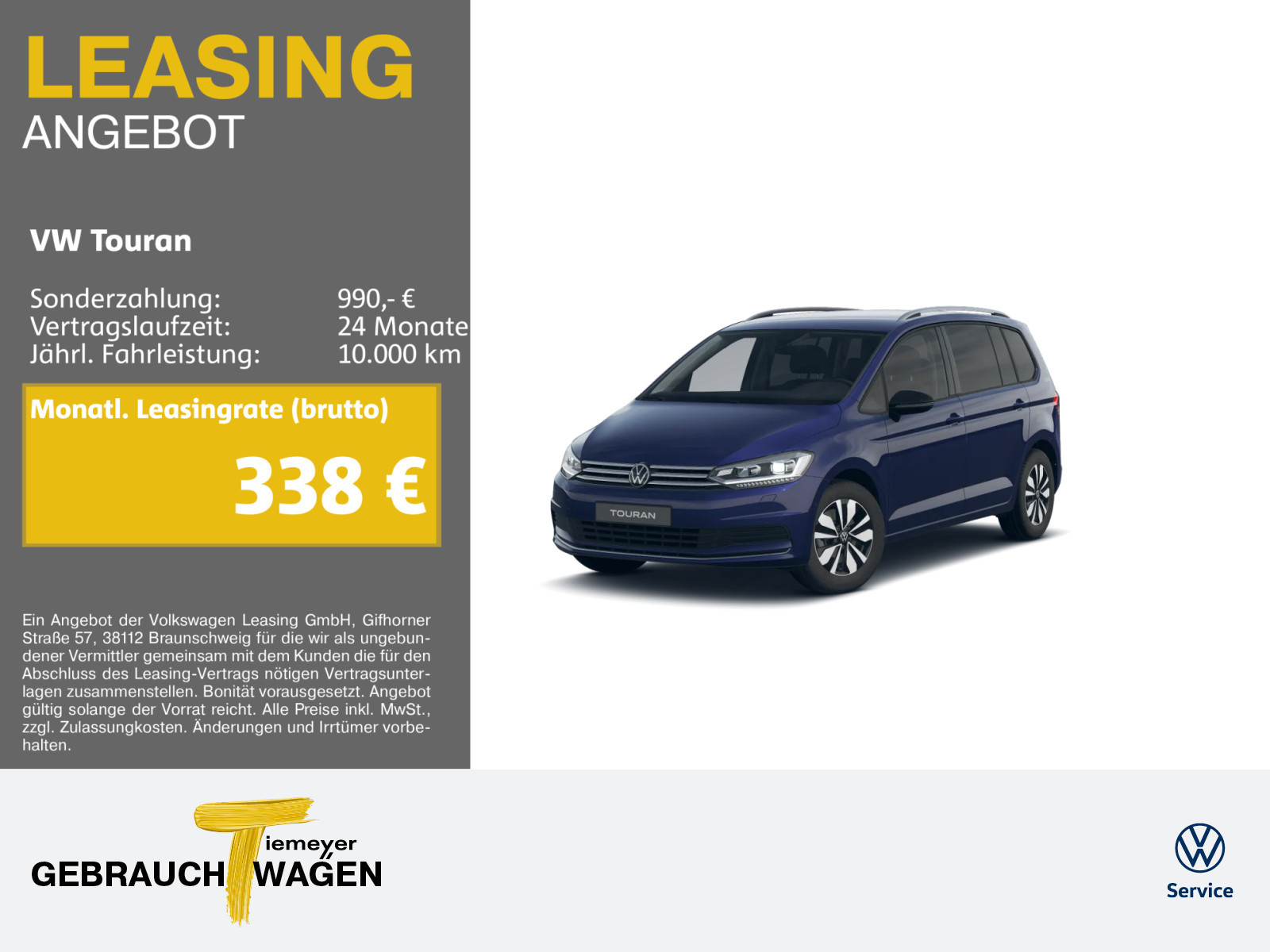 Volkswagen Touran 2.0 TDI