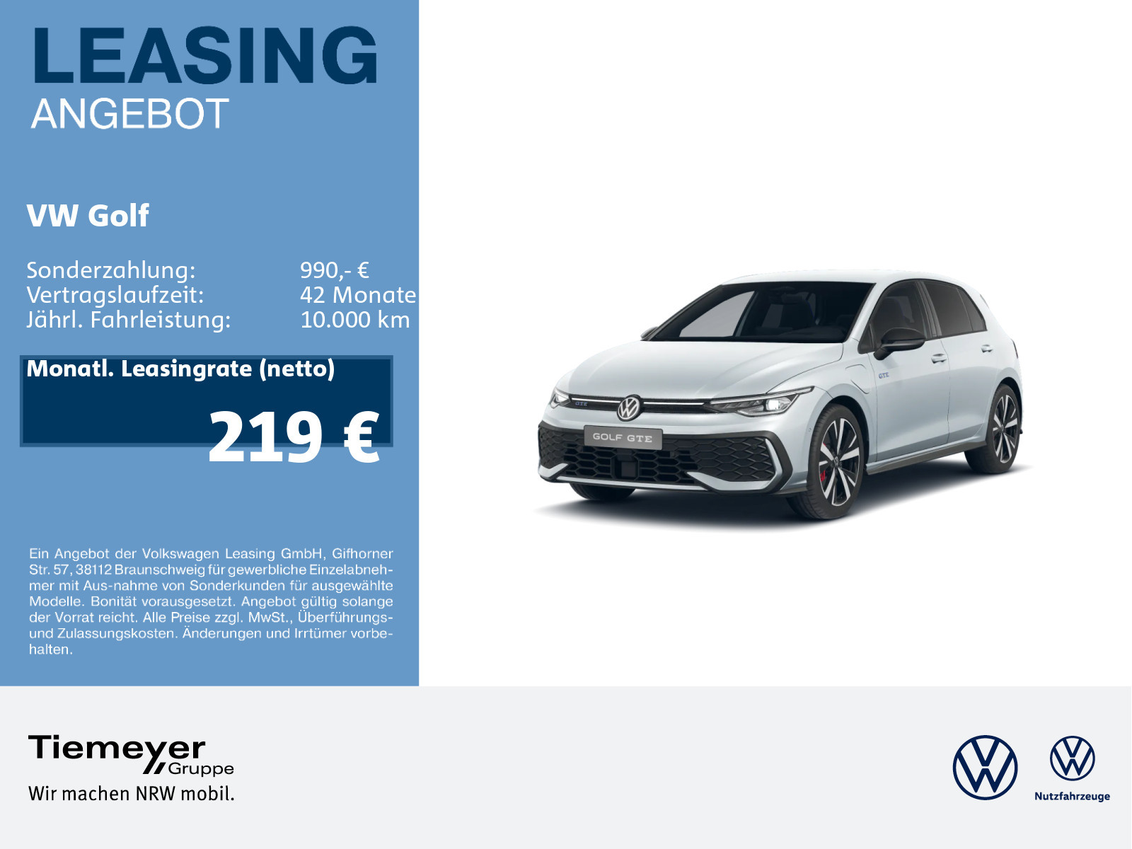 Volkswagen Golf 1.5 eHybrid