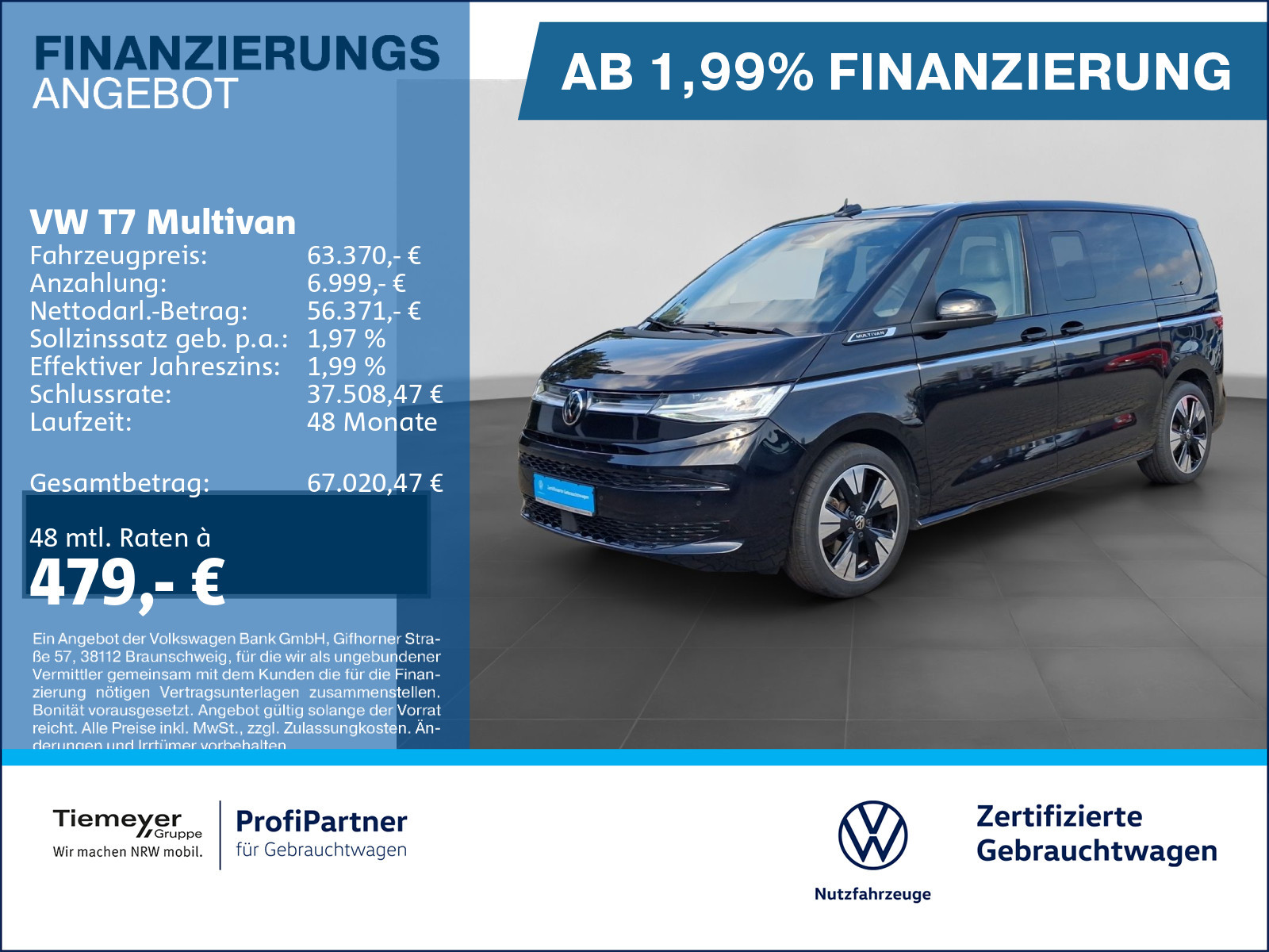 Volkswagen T7 Multivan HYBRID