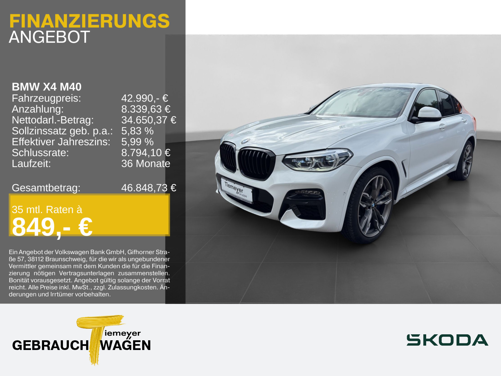 BMW X4 M40 i